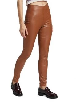 Rag & Bone Nina Faux Leather Pull-On Skinny Pants -Rag & bone Sales Shop unnamed file 2596