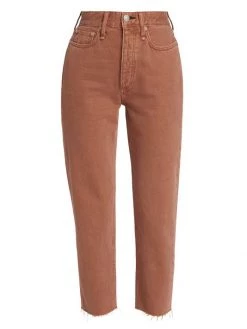 Rag & Bone Alissa High-Rise Crop Tapered Jeans