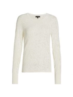 Rag & Bone Perry Long Sleeve Lace T-Shirt Ivory 7 Rag & Bone Perry Long Sleeve Lace T-Shirt Ivory -Rag & bone Sales Shop unnamed file 2633