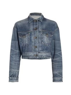 Rag & Bone Miramar Cropped Denim Jacket