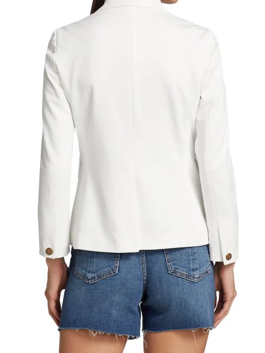 Rag & Bone Nancy Fitted Cotton-Blend Blazer 5 Rag & Bone Nancy Fitted Cotton-Blend Blazer - Image 5