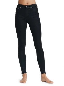 Rag & Bone Nina High-Rise Coated Skinny Jeans