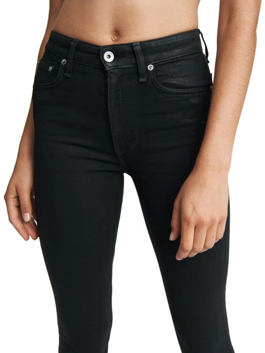 Rag & Bone Nina High-Rise Coated Skinny Jeans 5 Rag & Bone Nina High-Rise Coated Skinny Jeans - Image 5