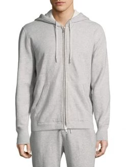Rag & Bone Cotton Zip Up Hoodie For Men Heather Grey -Rag & bone Sales Shop unnamed file 2722