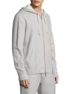 Rag & Bone Cotton Zip Up Hoodie For Men Heather Grey -Rag & bone Sales Shop unnamed file 2723