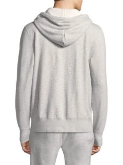 Rag & Bone Cotton Zip Up Hoodie For Men Heather Grey -Rag & bone Sales Shop unnamed file 2724