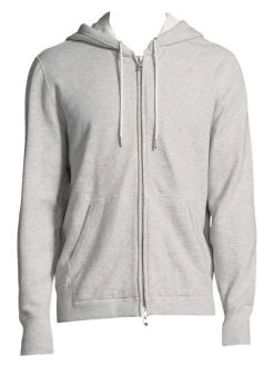 Rag & Bone Cotton Zip Up Hoodie For Men Heather Grey -Rag & bone Sales Shop unnamed file 2725