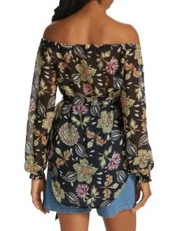 Rag & Bone Sierra Floral Off-The-Shoulder Top -Rag & bone Sales Shop unnamed file 321