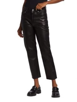 Rag & Bone Leather Slim Fit Pants 8 Rag & Bone Leather Slim Fit Pants -Rag & bone Sales Shop unnamed file 349