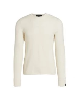 Rag & Bone Collin Pique Crewneck Sweater For Men Light Dove 5 Rag & Bone Collin Pique Crewneck Sweater For Men Light Dove -Rag & bone Sales Shop unnamed file 366