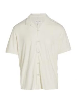 Rag & Bone Avery Knit Shirt For Men Black -Rag & bone Sales Shop unnamed file 370