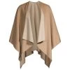 Rag & Bone Reversible Crown Cashmere Poncho Wine