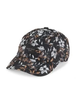 Rag & Bone Addison Floral Print Baseball Cap Brown Floral 7 Rag & Bone Addison Floral Print Baseball Cap Brown Floral -Rag & bone Sales Shop unnamed file 439