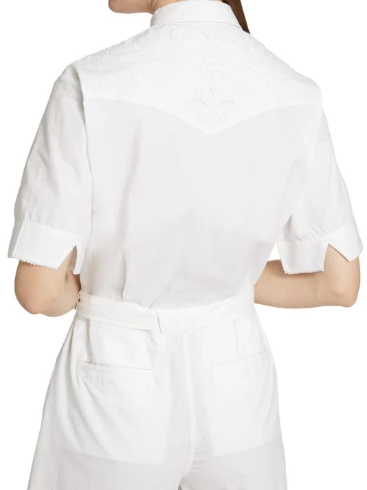 Rag & Bone Surplus Belted Romper 6 Rag & Bone Surplus Belted Romper - Image 6