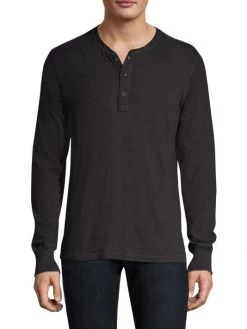 Rag & Bone Basic Henley For Men Dark Grey -Rag & bone Sales Shop unnamed file 47