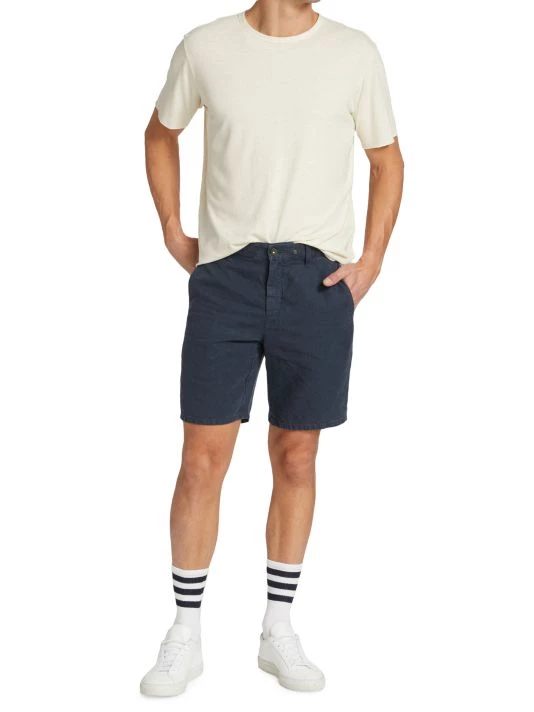 Rag & Bone Perry Linen Shorts For Men Turtledove 2 Rag & Bone Perry Linen Shorts For Men Turtledove - Image 2