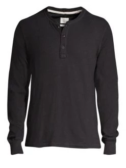 Rag & Bone Basic Henley For Men Dark Grey -Rag & bone Sales Shop unnamed file 51