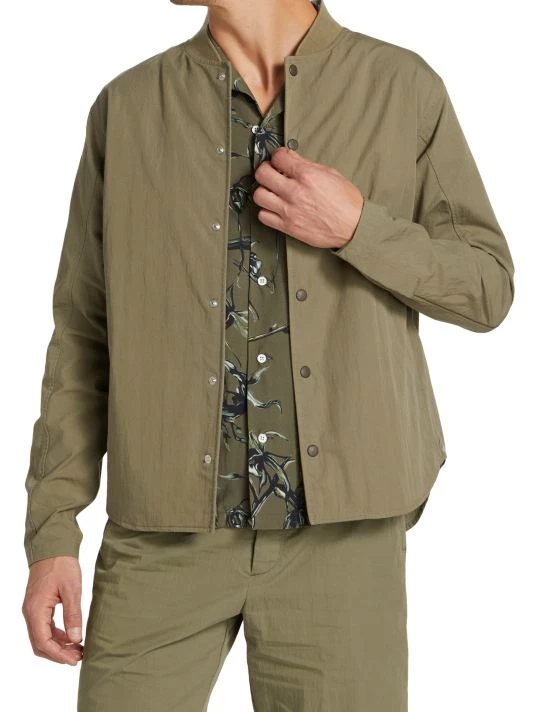 Rag & Bone Paperweight Bomber Shirt For Men 4 Rag & Bone Paperweight Bomber Shirt For Men - Image 4