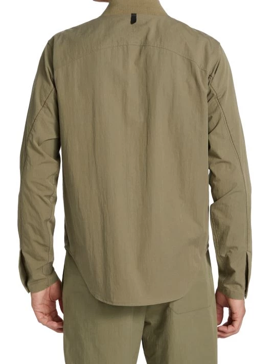 Rag & Bone Paperweight Bomber Shirt For Men 5 Rag & Bone Paperweight Bomber Shirt For Men - Image 5