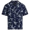 Rag & Bone Avery Print Short-Sleeve Cotton Camp Shirt For Men