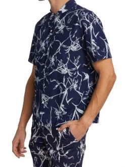 Rag & Bone Avery Print Short-Sleeve Cotton Camp Shirt For Men -Rag & bone Sales Shop unnamed file 535