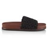 Rag & Bone Bailey Woven Leather Slides White