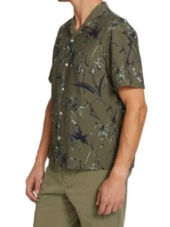 Rag & Bone Avery Army Floral Shirt For Men -Rag & bone Sales Shop unnamed file 593