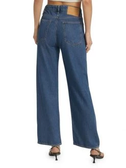 Rag & Bone Logan Mid-Rise Featherweight Wide-Leg Jeans -Rag & bone Sales Shop unnamed file 639