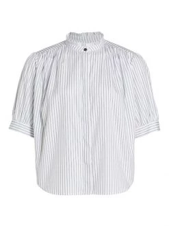 Rag & Bone Jordan Stripe Button-Down Top