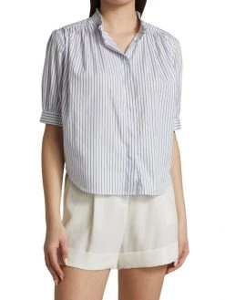 Rag & Bone Jordan Stripe Button-Down Top -Rag & bone Sales Shop unnamed file 658