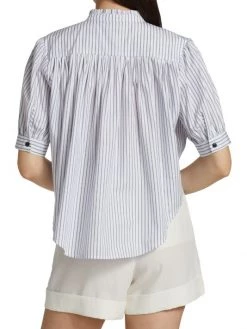 Rag & Bone Jordan Stripe Button-Down Top -Rag & bone Sales Shop unnamed file 660
