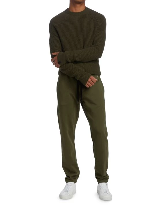 Rag & Bone Ribbed Cashmere Sweater For Men Black 2 Rag & Bone Ribbed Cashmere Sweater For Men Black - Image 2