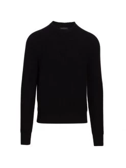 Rag & Bone Ribbed Cashmere Sweater For Men Black 7 Rag & Bone Ribbed Cashmere Sweater For Men Black -Rag & bone Sales Shop unnamed file 68