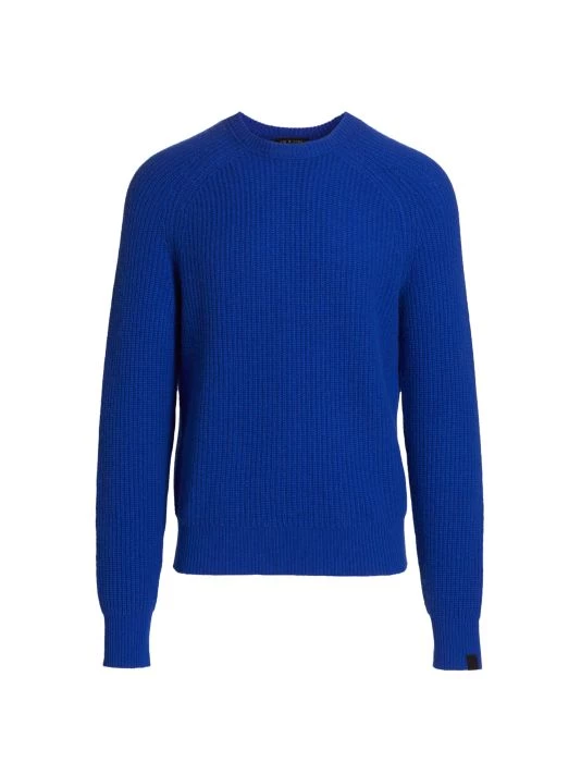 Rag & Bone Ribbed Cashmere Sweater For Men Black 4 Rag & Bone Ribbed Cashmere Sweater For Men Black - Image 4