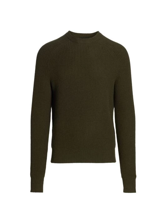 Rag & Bone Ribbed Cashmere Sweater For Men Black 5 Rag & Bone Ribbed Cashmere Sweater For Men Black - Image 5
