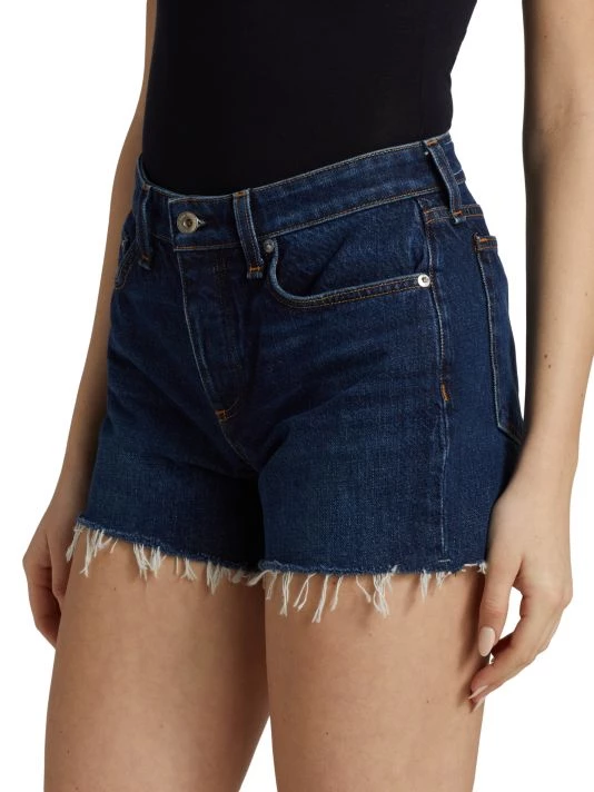 Rag & Bone Dre Low-Rise Denim Shorts 4 Rag & Bone Dre Low-Rise Denim Shorts - Image 4