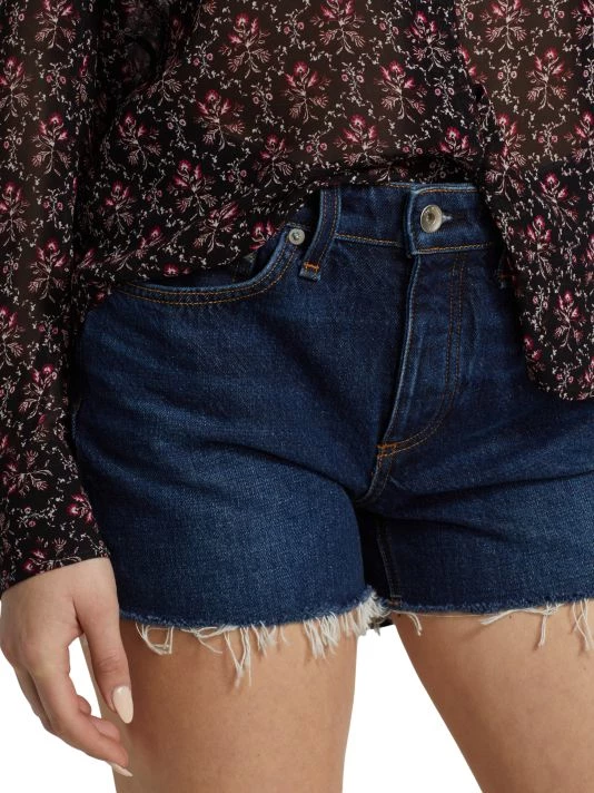 Rag & Bone Dre Low-Rise Denim Shorts 6 Rag & Bone Dre Low-Rise Denim Shorts - Image 6