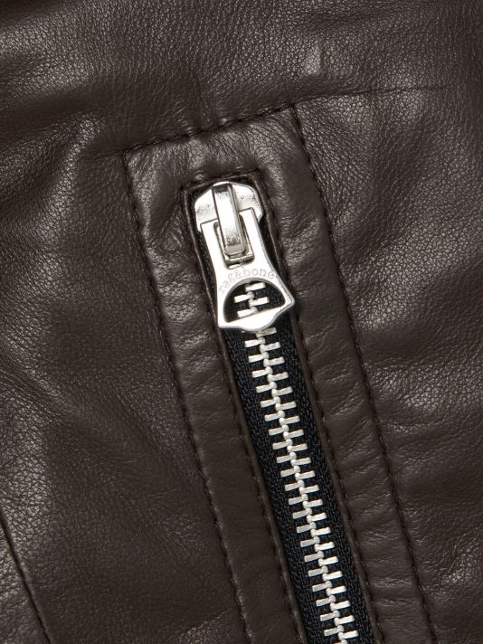 Rag & Bone Mack Leather Jacket 7 Rag & Bone Mack Leather Jacket - Image 7