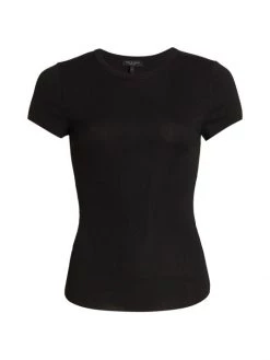 Rag & Bone Zoe Fitted T-Shirt Black -Rag & bone Sales Shop unnamed file 763
