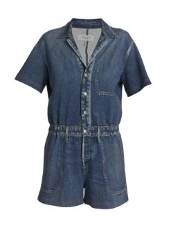 Rag & Bone Miramar Denim Romper