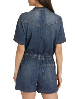 Rag & Bone Miramar Denim Romper -Rag & bone Sales Shop unnamed file 793