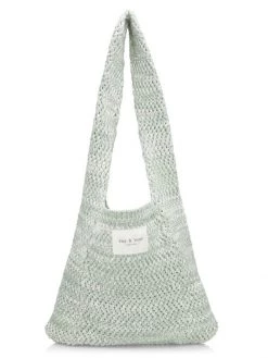 Rag & Bone Addison Knitted Shopper Green