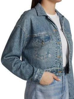 Rag & Bone Miramar Cropped Trucker Jacket -Rag & bone Sales Shop unnamed file 824
