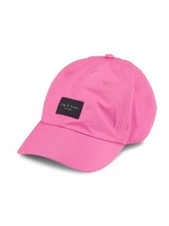 Rag & Bone Addison Logo Baseball Cap Magenta
