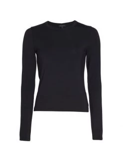 Rag & Bone Luca Slim Long-Sleeve T-Shirt Black -Rag & bone Sales Shop unnamed file 878