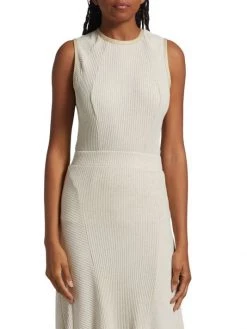Rag & Bone Echo Rib-Knit Cotton-Blend Tank Top -Rag & bone Sales Shop unnamed file 896