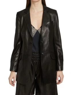 Rag & Bone Charles Leather Blazer 9 Rag & Bone Charles Leather Blazer -Rag & bone Sales Shop unnamed file 915